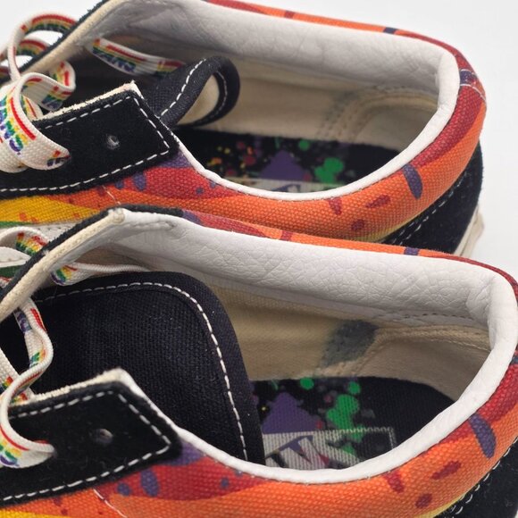 Vans Old Skool Rainbow Pride Sneakers Lace Up Canvas Shoes - Picture 7 of 13